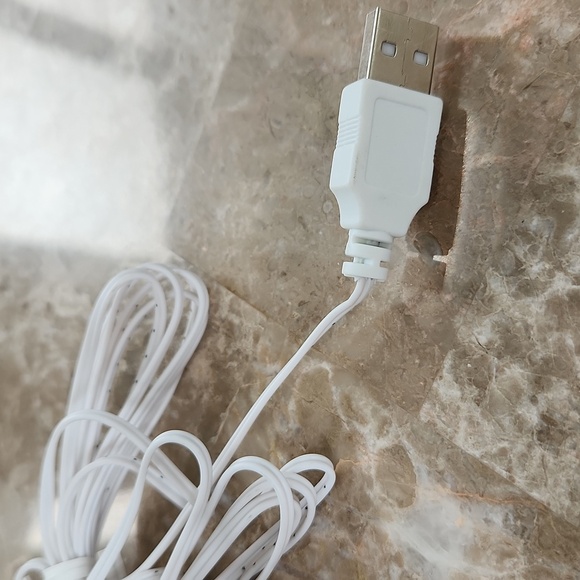 LED Neon Light Stand - Happy Birthday, White, New In Box - Picture 3 of 6